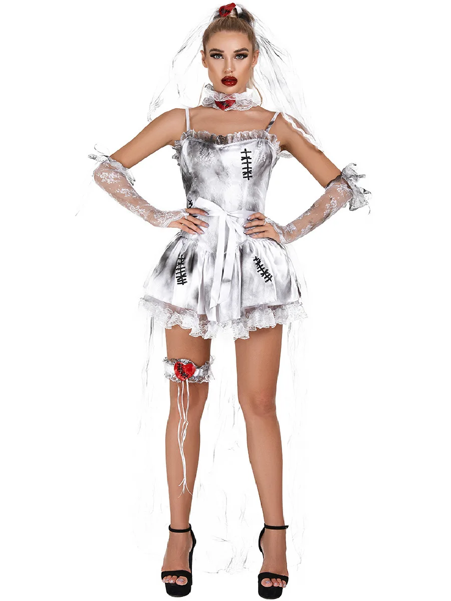 

Evil Witch Costume for Women loween Cosplay Ghost Game orm Fem Devil Witch Outfit Stage Performance Traditional Hanfu