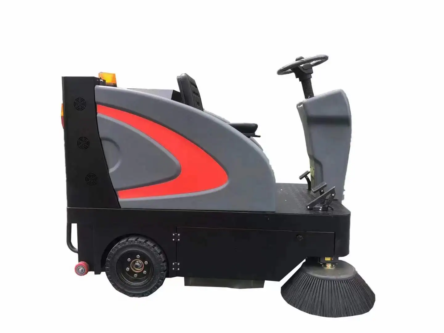 

Working 4 Hours Sweeping Width 1350mm Road Cleaning Electric Street Ride on Collector Loader Sweeper
