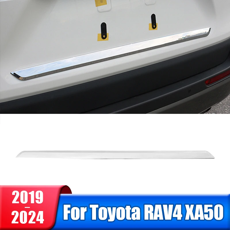 

Задняя крышка багажника автомобиля, накладка на заднюю дверь для Toyota RAV4 XA50 2019 2020 2021 2022 2023 2024, гибридные аксессуары