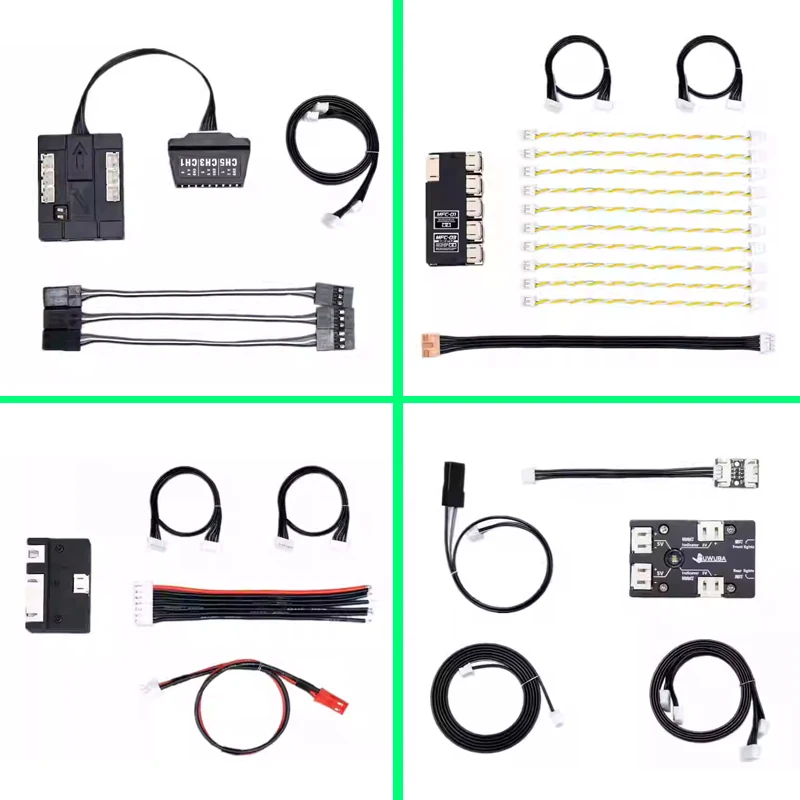 1 Set Simulation Transfer Lamp Set Dedicated Module for 1/14 Tamiya RC Truck Scania BENZ VOLVO MAN Diy Parts