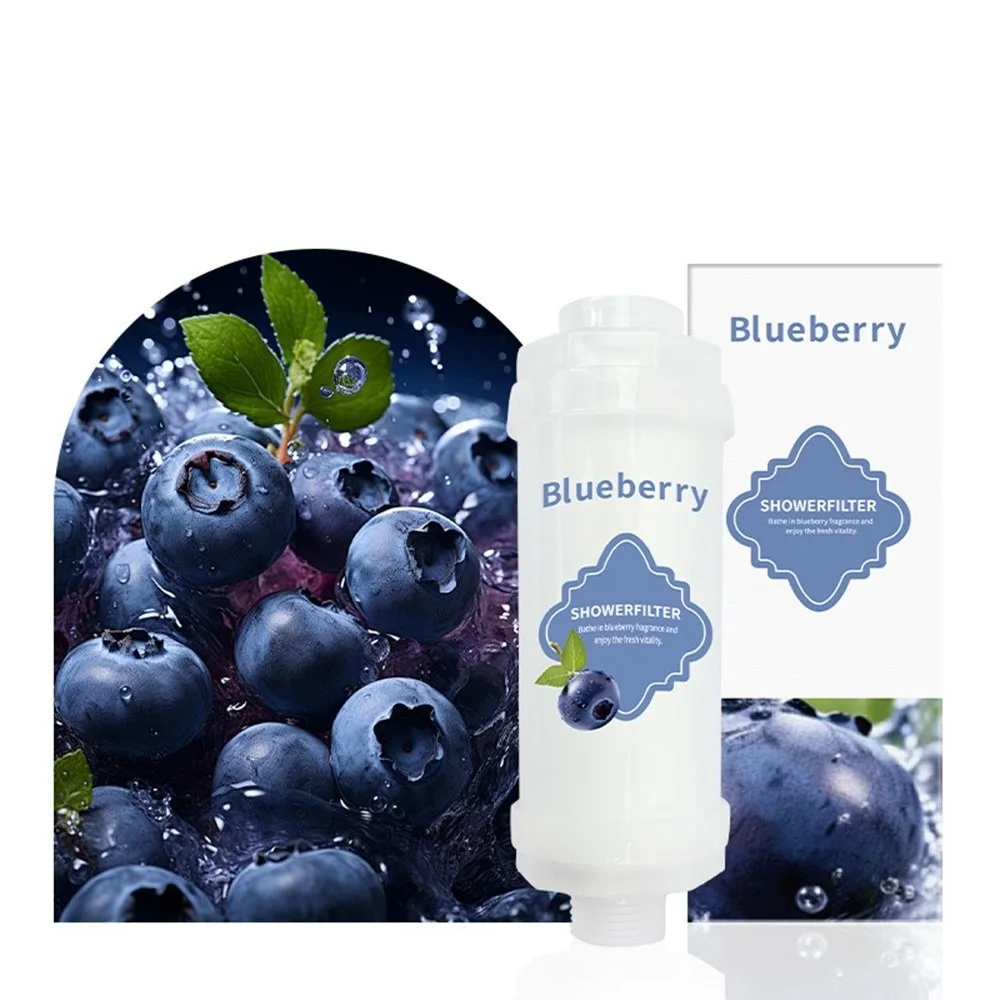 

Lavender Shower Head Water Filter Dechlorination Mixed with Vitamin C Perfume Water Filter Filter Impurities Anti-scaling