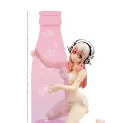 No box 2023 lowest promotional price Japanese original anime figure super sonico hug ver action figure collectible model toys