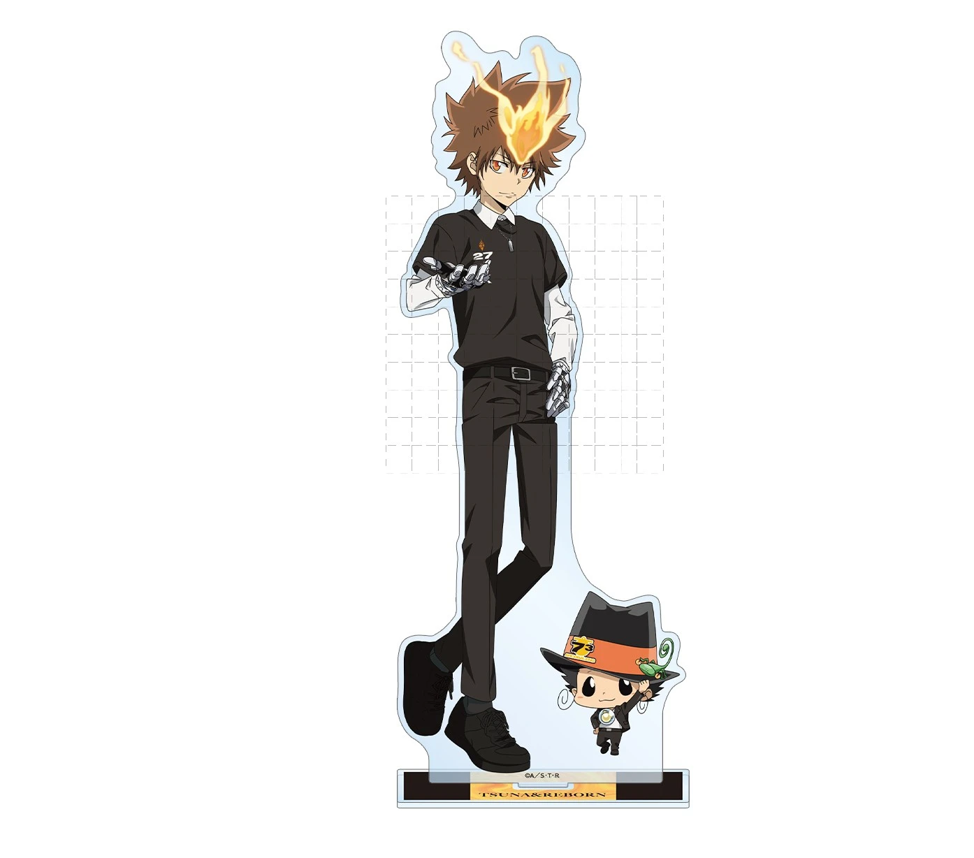 Game Hibari Mukuro Squalo Belphegor Tsuna Gokudera Acrylic Stand Doll Anime Figure Model Plate Cosplay Toy for Gift