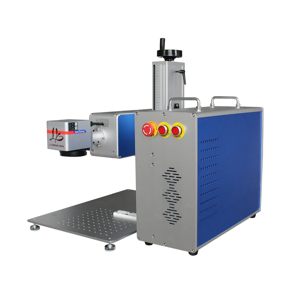 DAVI 40W 60W LY Radiofrequenza RF CO2 Macchina per marcatura laser per tubi metallici per legno non metallo Carta in pelle acrilica Marchio rapido