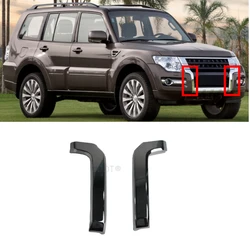 1 Pcs 2015-2020 Chrome Cover for Pajero V90 6407A121 Front Bumper Strip for Montero V80 Decoration Board for Shogun V97 V87 V93