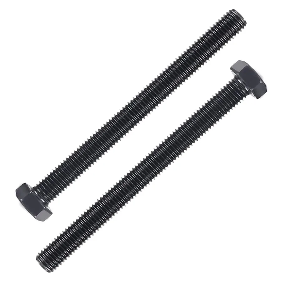 

2Pcs M14 x 150mm Hex Screw Bolt Carbon Steel Grade 8.8 Black Oxide Finish Full Thread Hexagon Bolts for Furniture Repair