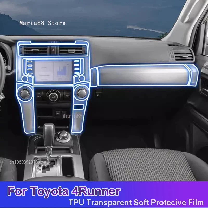 

Anti-scratch Repair Car Sticker For Toyota 4Runner (2022-2023) Car Interior Center Console Transparent TPU Protective Film