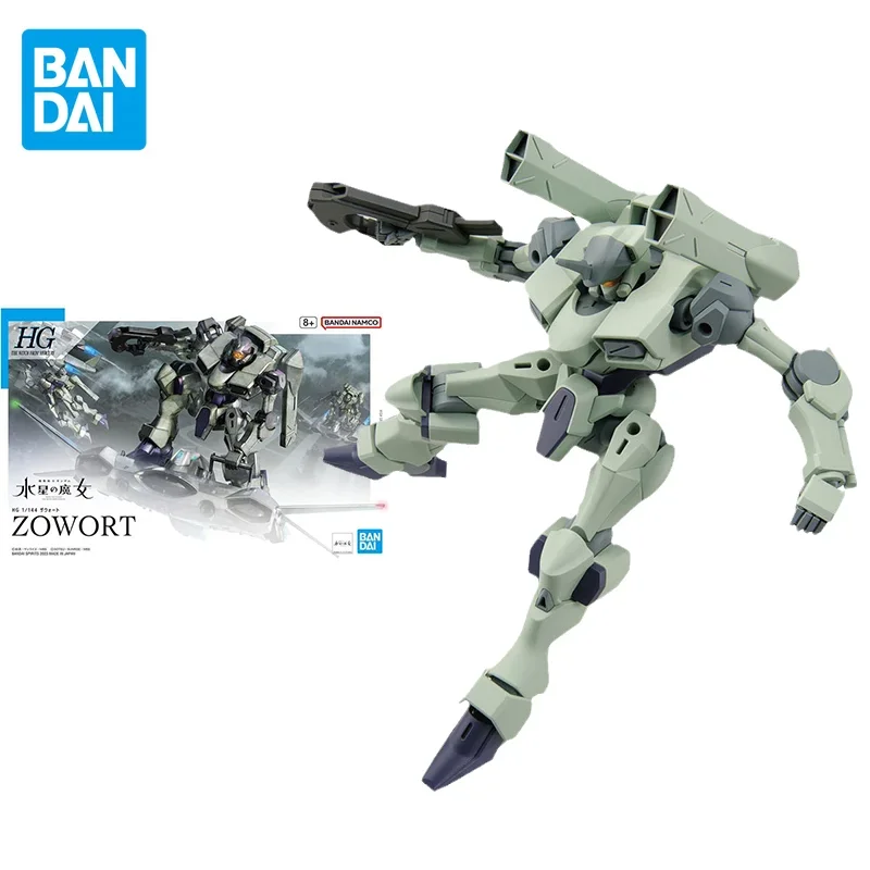 Bandai Original GUNDAM Anime HG 1/144 The Witch From Mercury ZOWORT  Action Figure Assembly Model Toys Model Gifts for Children