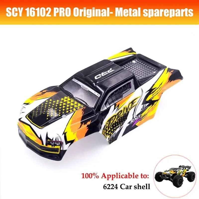 RC Auto Metall Öl Stoßdämpfer Dämpfer für SCY 16101 16102 16103 16201 1/16 RC Auto Upgrade Teile Zubehör Bürstenlosen Motor