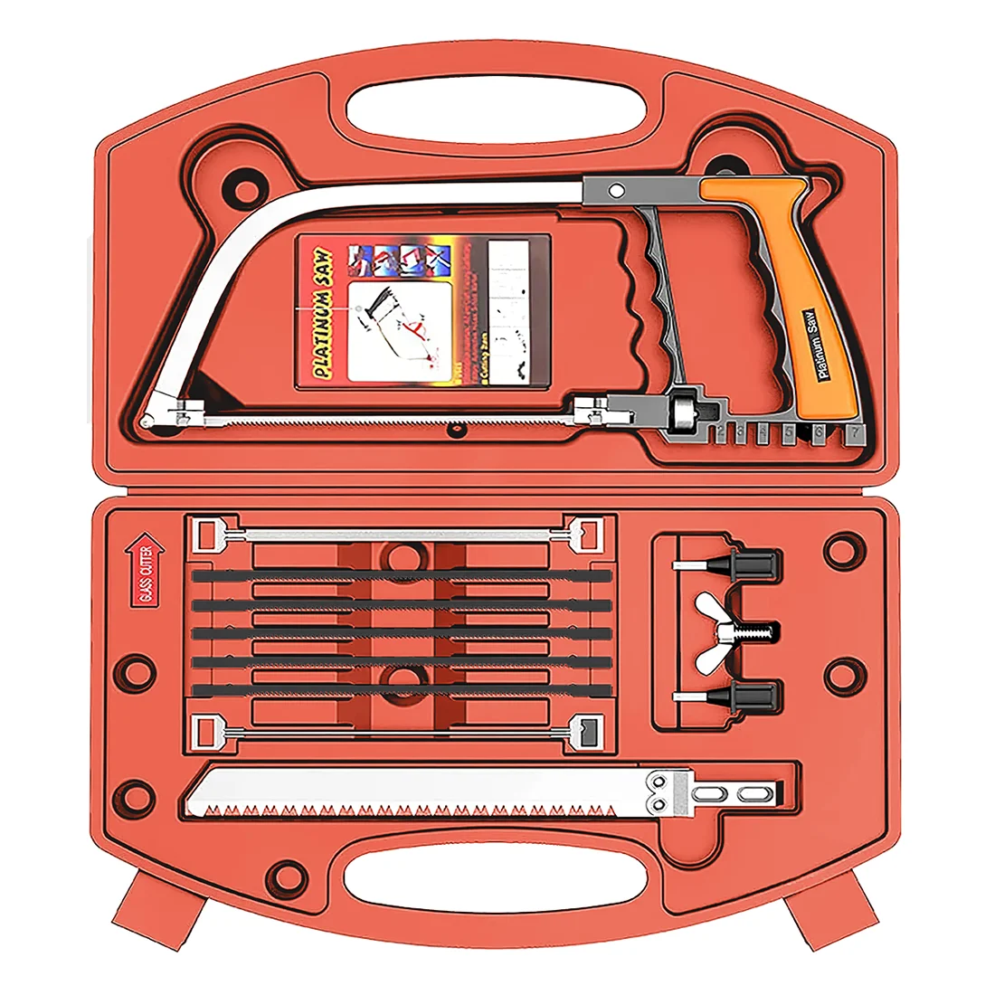 

Adjustable Model Craft Hacksaw Frame Set DIY Bow Coping Saw Multifunction Magic Universal Hand Saw Kit for Cutting Metal, Wood