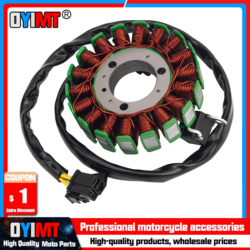 

Motorcycle Generator Stator Coil Comp For Suzuki SV650S ABS 2003-2012 DL650 V-Strom 2004-2016 SV650 SV DL 650 S Accessories