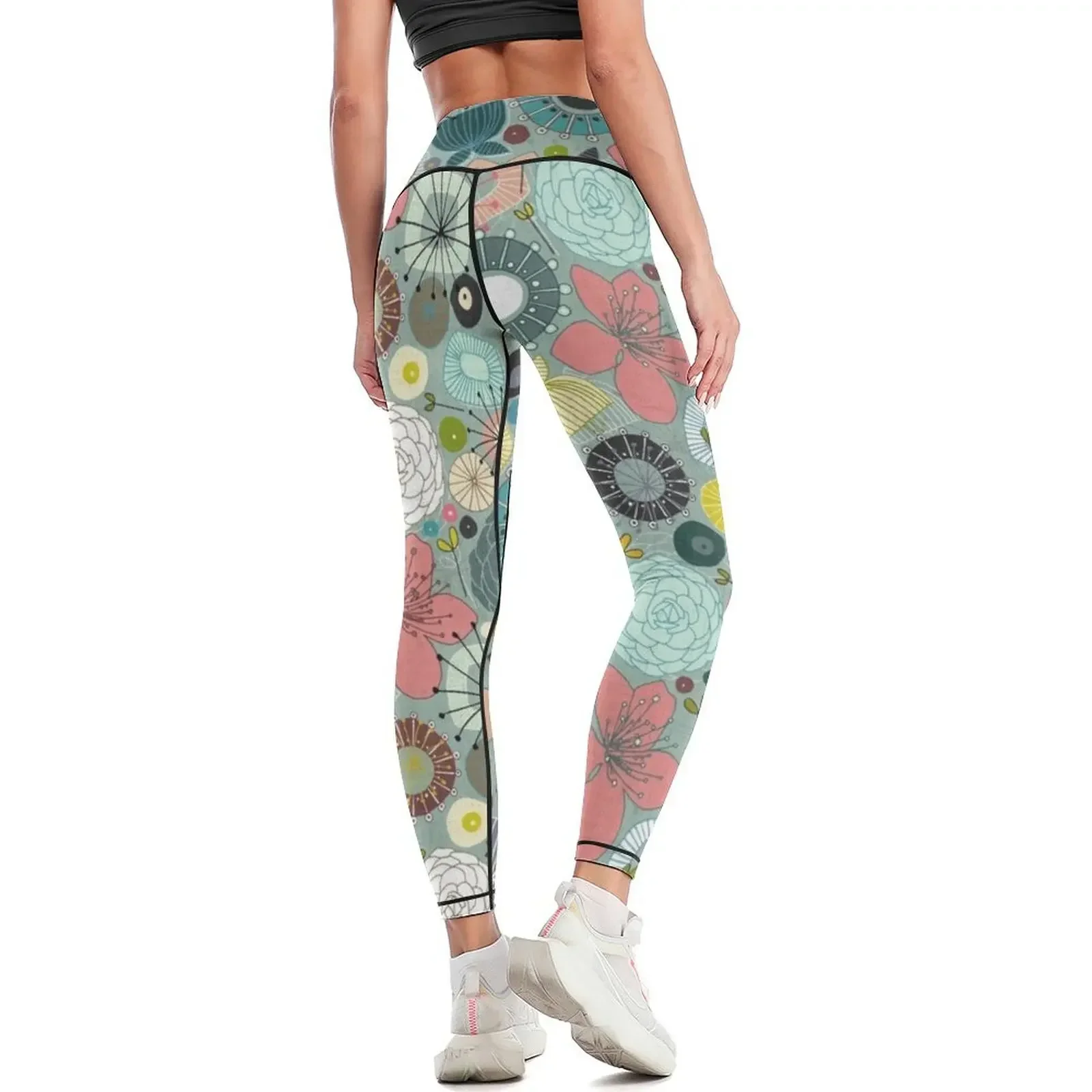 يزهر الشرقية طماق ملابس الغولف المرأة رفع الرياضة يغطي الرجل اللياقة البدنية الصالة الرياضية الملابس النسائية طماق