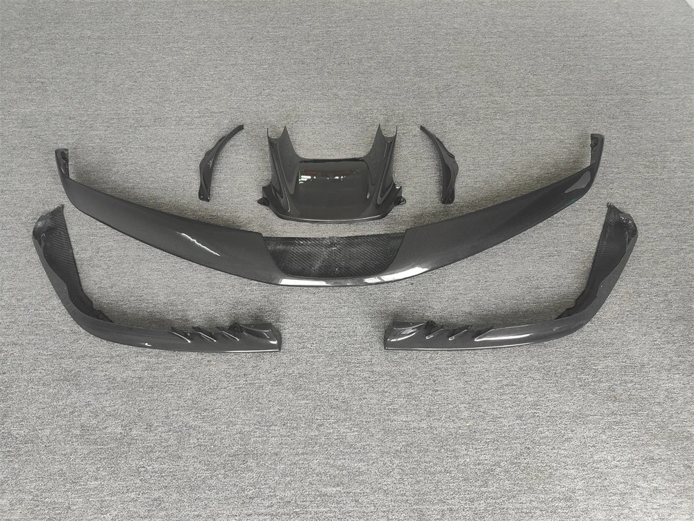 OEM style carbon fiber front lip corner blade body kit for Ferrari SF90 body kit