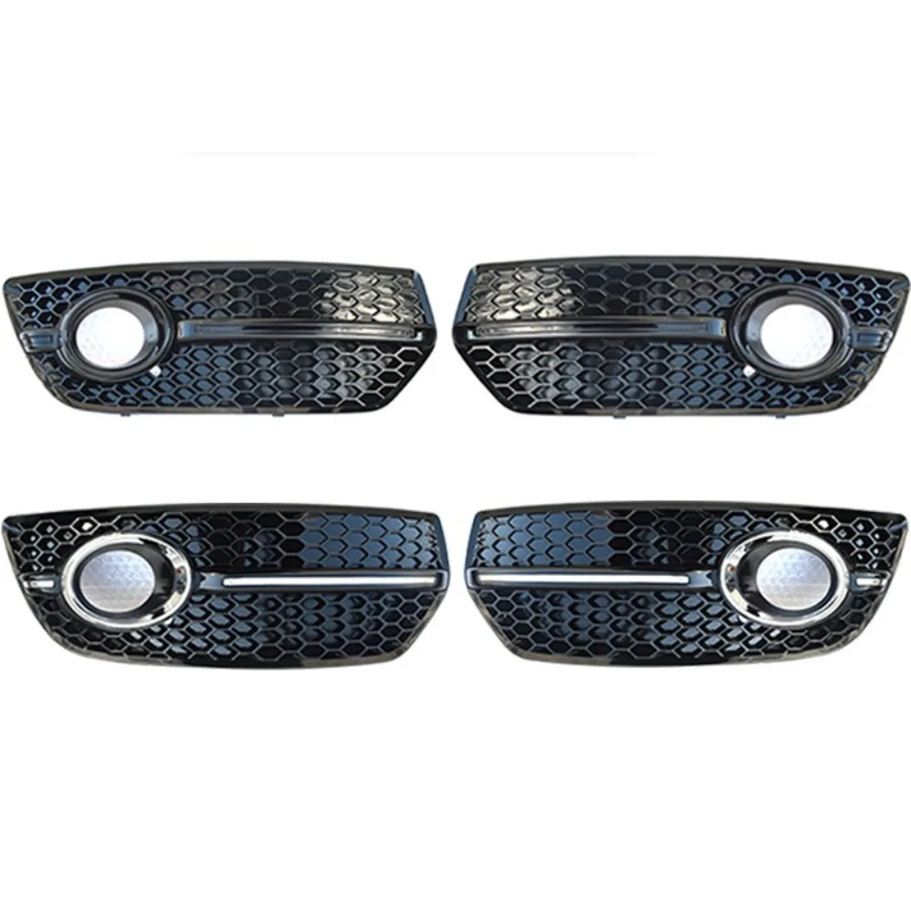 

Suitable for Audi Q5 8R 2009-2012 Modified Front Bumper SQ5 Style Lampshade Grille