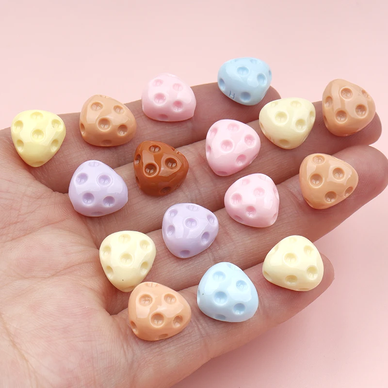 30/300pcs MINI Kawaii Cheese Series Flat Back Resin Nail Art DIY Scrapbooking Embellishments Cabochons Decoration Accessories