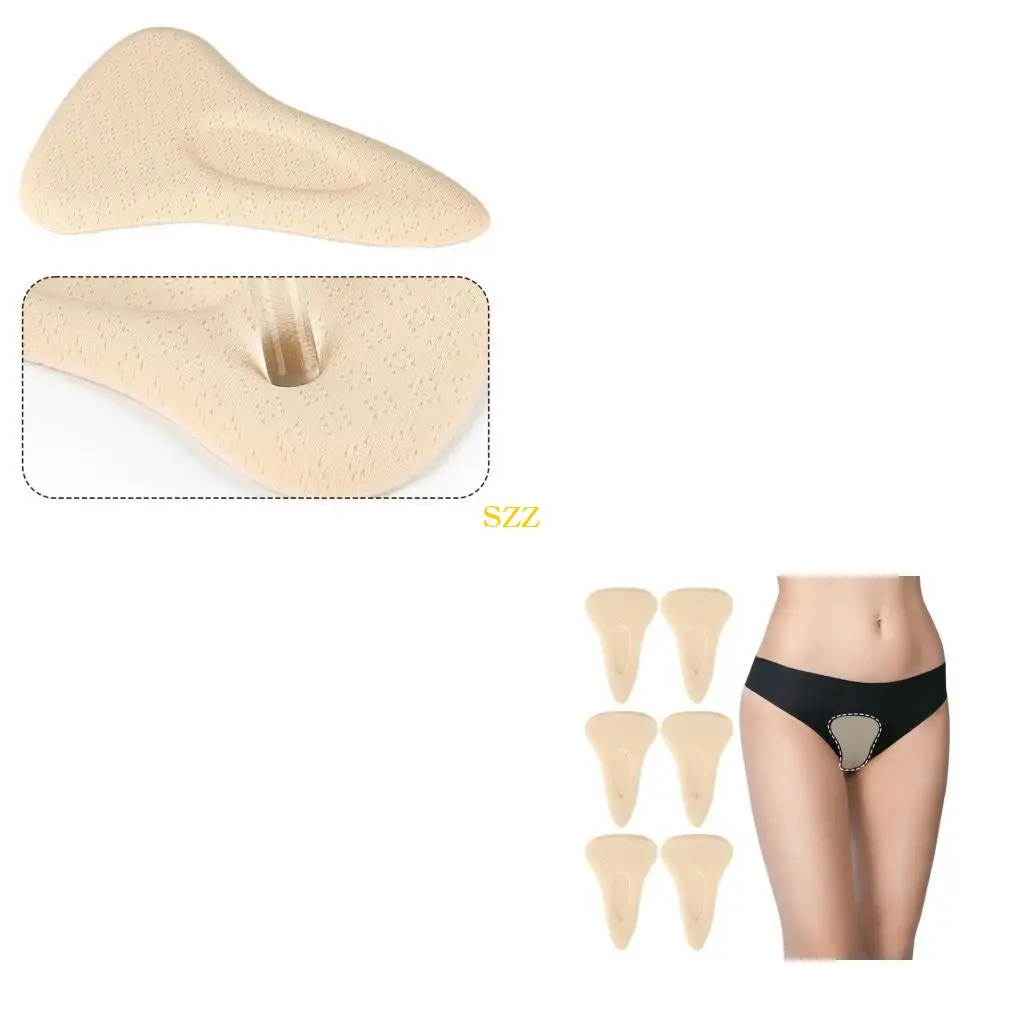 

4 Pcs Camels Toe Concealer Invisible Adhesive Private Pad Camels Toe Underwear Guard for Women Leggings