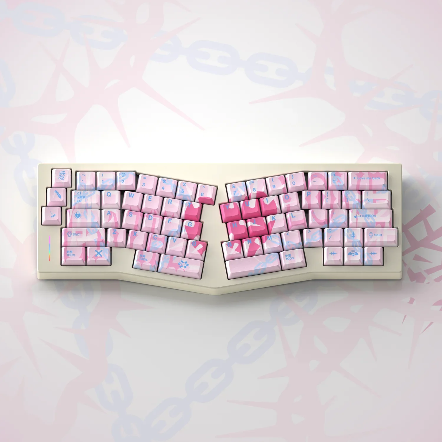 Keycap Sublimazione PBT originale in altezza adatta per albero tastiera meccanica per ragazze