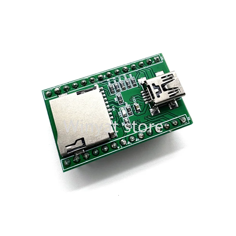 5pcs/lot  Voice Module MP3 Module One To One 5 Road Independent Control Serial Control JQ6500-28P