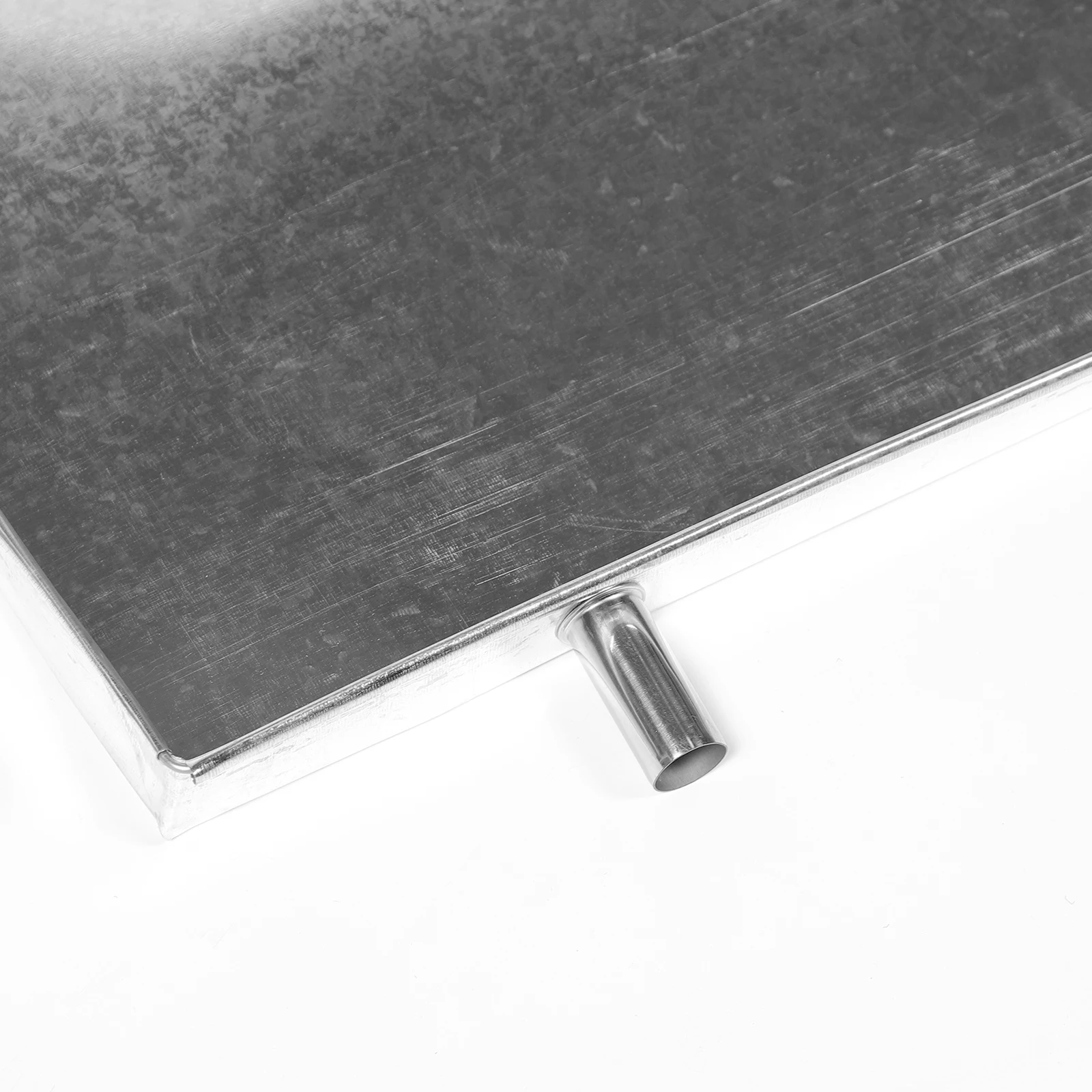 

Air Conditioner Drain Pan Plastic and Galvanized Iron Drip Tray for Portable Ac Unit Indoor Outdoor Use Leak Protection