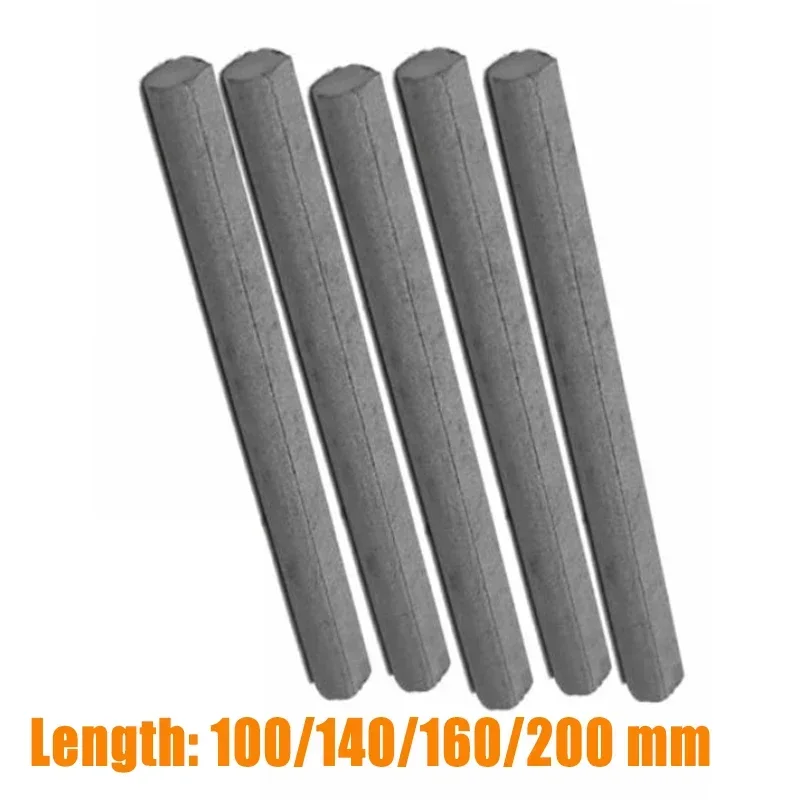 1 pcs Ferrite Rod Bar Loopstick สําหรับวิทยุเสาอากาศ Aerial คริสตัล 100/140/160/200 มม.