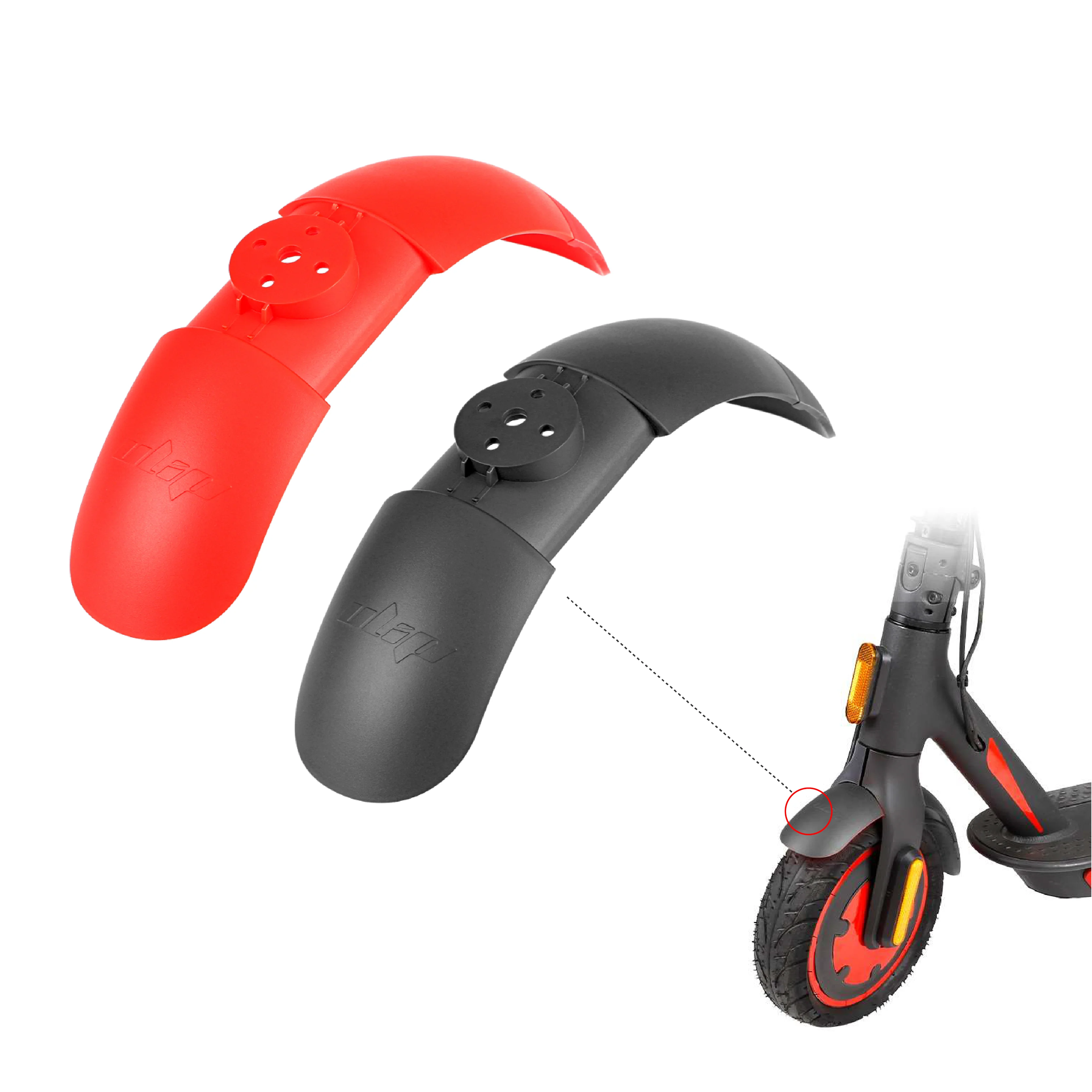 Electric Scooter Front Rear Fender Wheel Fender Mudguard For Xiaomi M365 Pro Pro2 1S Mi3 Scooter Replacement Accessories Parts