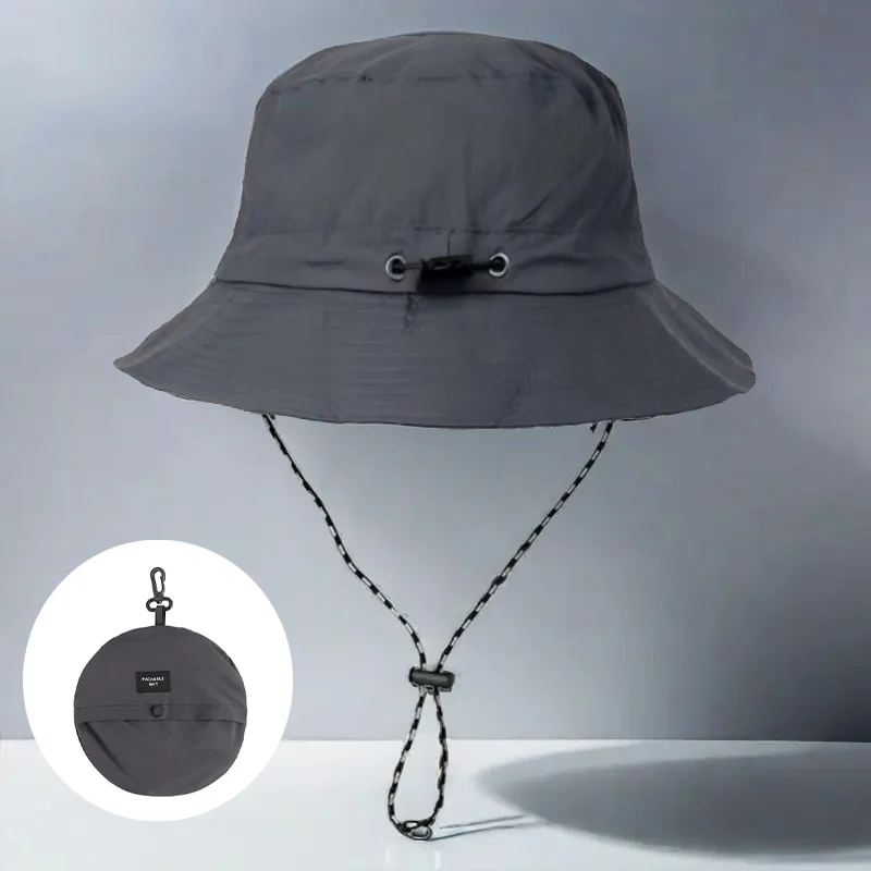 

1Pc Fisherman Hat Women Men Foldable Waterproof Fast Dry Summer Sun Anti-UV Protection Camping Hiking Mountaineering Outdoor Cap