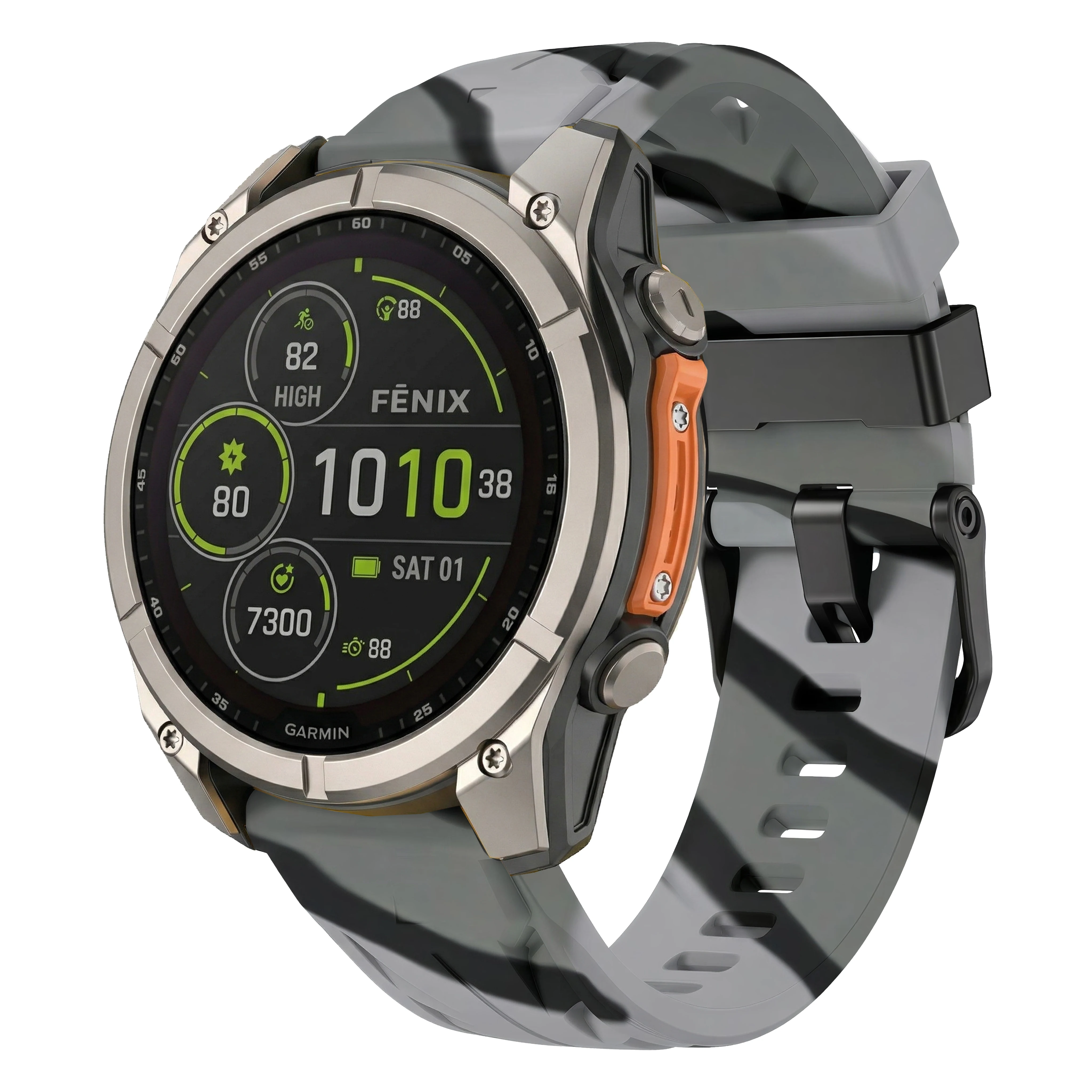 22mm 26mm QuickFit Silicone Sport Band for Garmin Fenix 8 Pro 47mm 51mm E 7 7X 6 6X/Quatix/Tactix/D2 Mach 2 Pro/Epix Watch Strap view 2