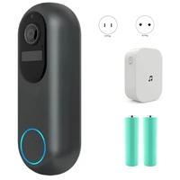 Hot 1080P Tuya Smart Video Doorbell WIFI Wireless Door Bell Waterproof Night Vision Smart Home Video Intercom Camera