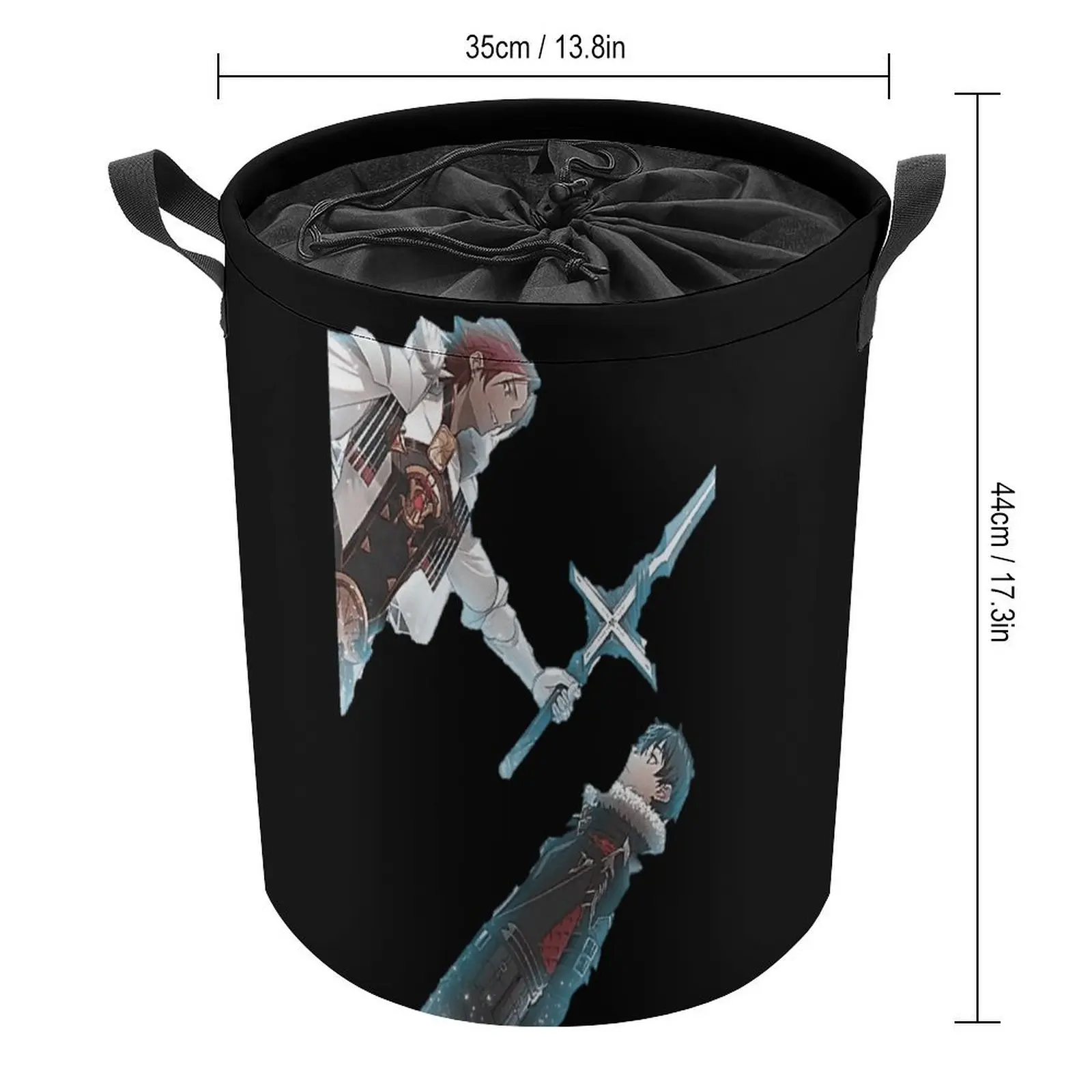 Berserk of Gluttony Fanart for Sale Storage Tank Casual Graphic Laundry Basket Super Soft Portable Stored Toys Organizer Divisio