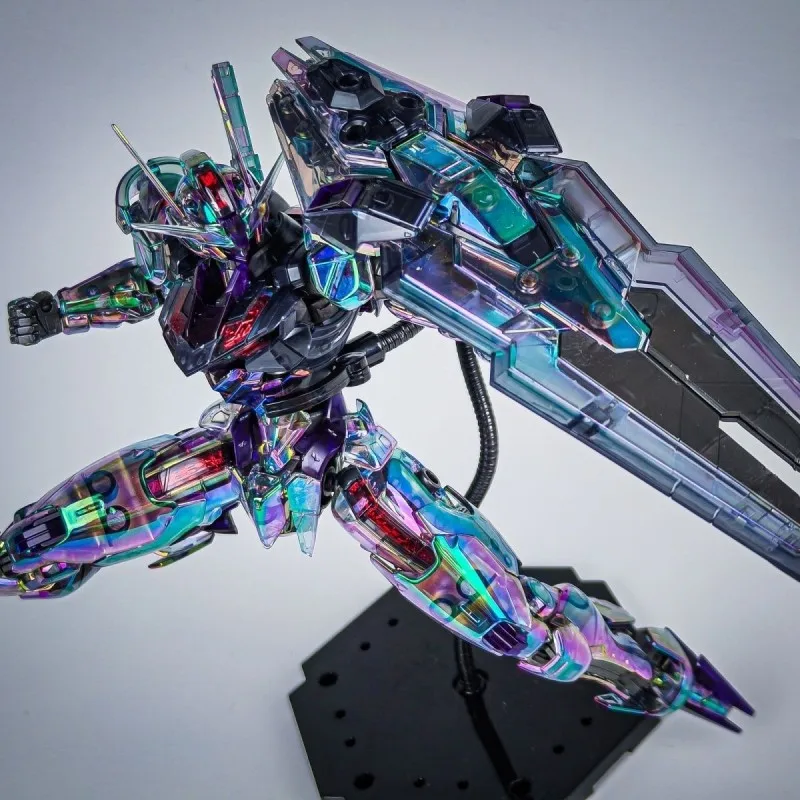 【Produk baru】KL FM MG1/100 FENGLING Full Mechanics Mercury Witch skema warna laser Model Kit Perakitan Figur Aksi Mainan Hadiah