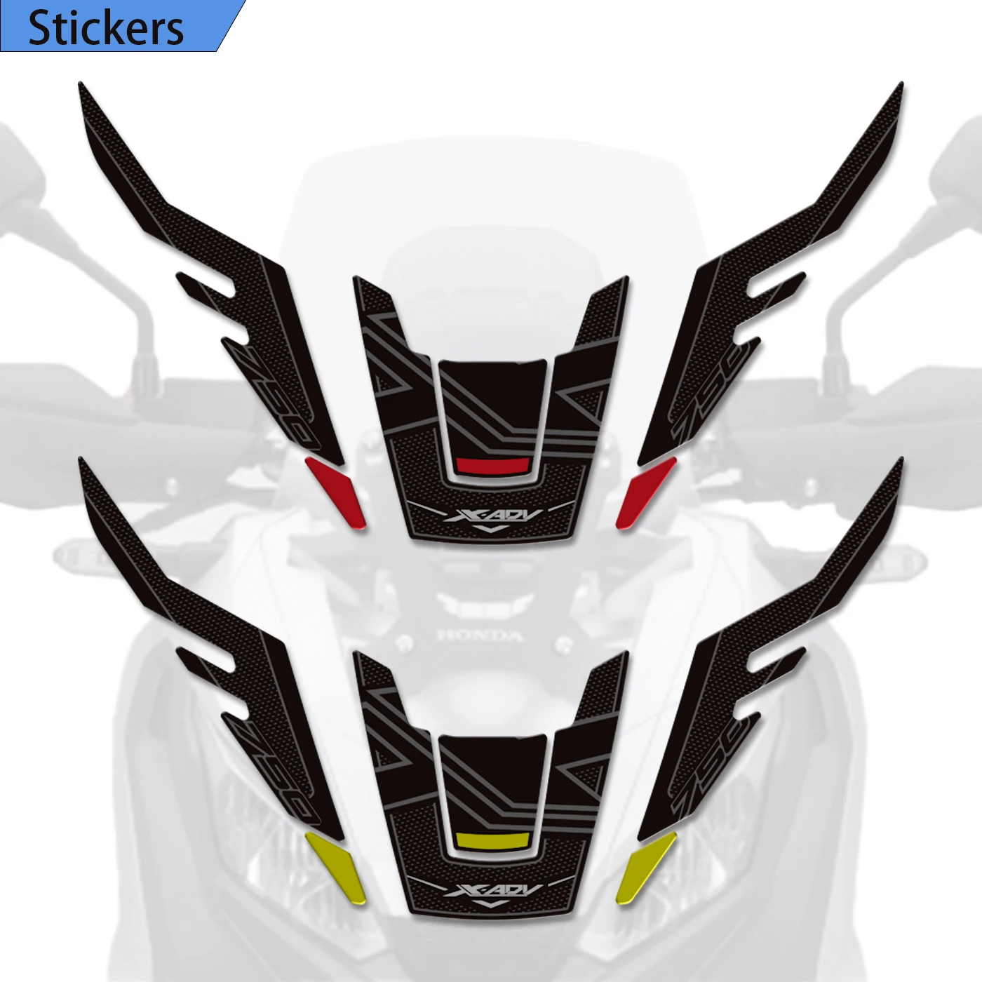 2021-2024 Protective Tank Pad Wheel Decals Body Fender Shell Fairing For Honda X-ADV XADV X ADV 750