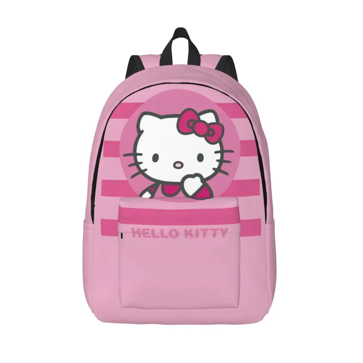 

Рюкзак Hello Kitty для школьников средней школы, милый кавайный мультяшный рюкзак для подростков, холст, рюкзак, подарок