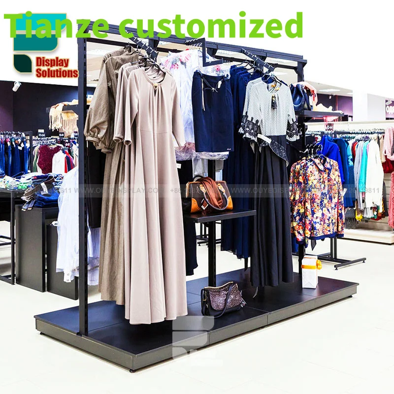 

{Customized} Homeware Display Stand Boutique Furniture Retail Store Clothing Garment Rack Clothes Display Rack Shop