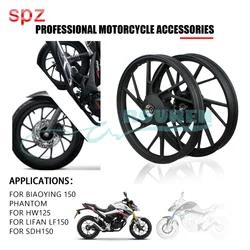 Motorcycle Accessories 18 Inch Front 1.6x18'' Rear 1.85*18'' Rims Universal for Yamaha Motocross Moto Cafe Racer Modified Parts