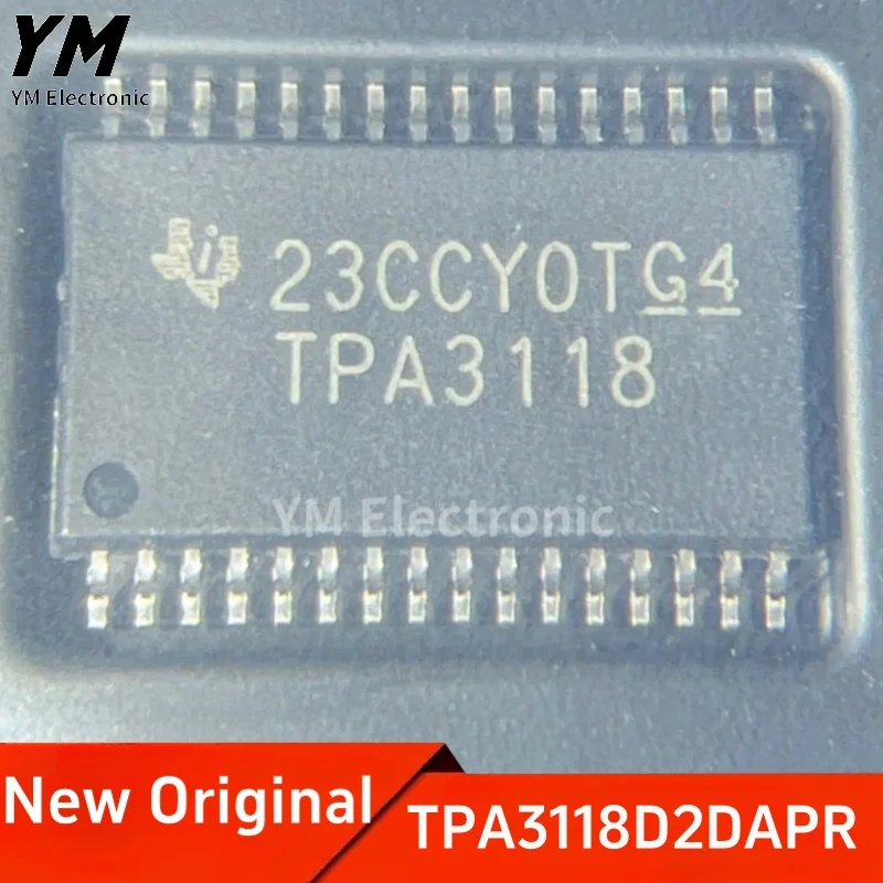 New Original TPA3118D2DAPR TPA3118D2 TPA3118 HTSSOP32 2*30W Audio amplifier chip