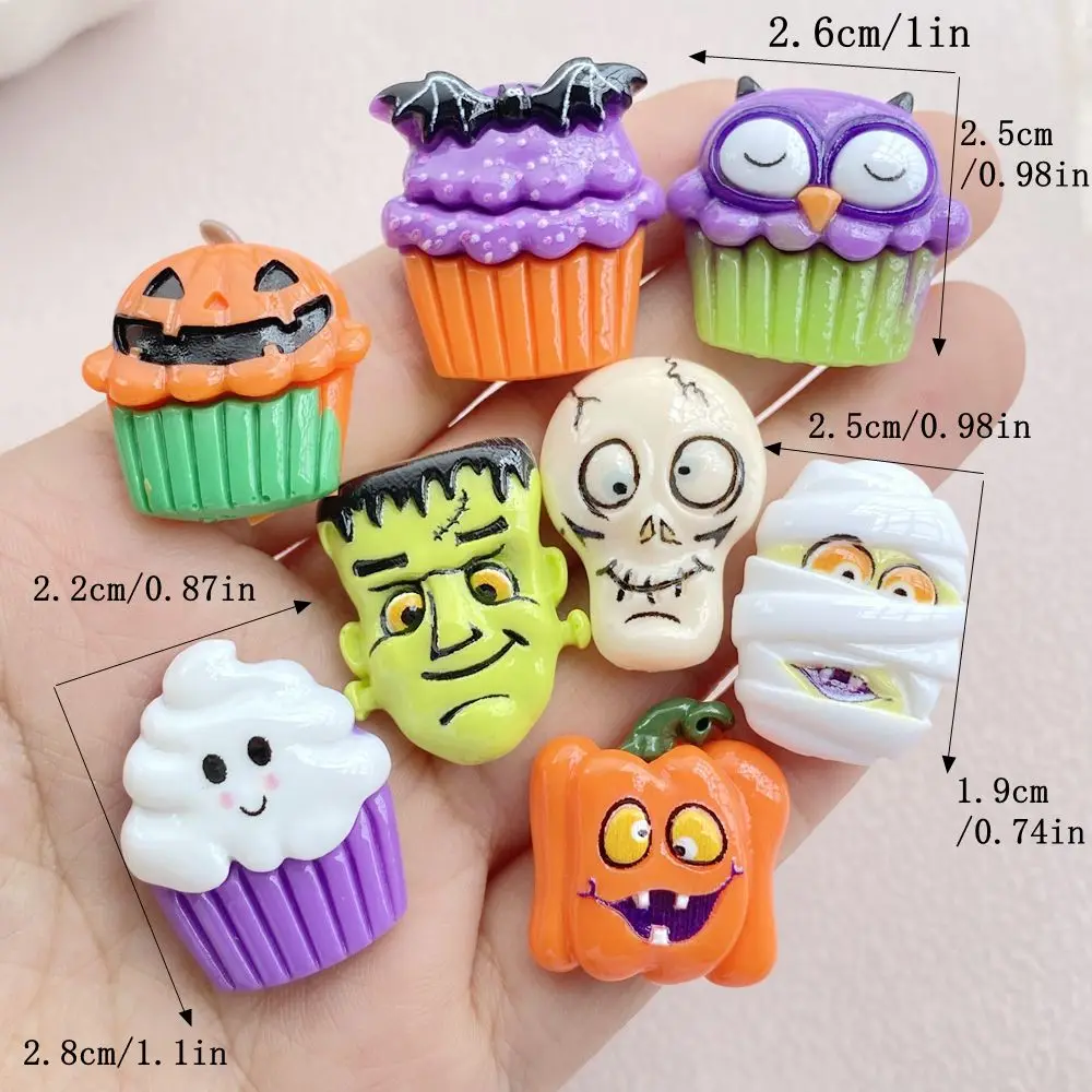 مشابك شعر برسومات كرتونية من الراتنج لكتاب القصاصات ، سلسلة هالوجين لطيفة ، قاع مسطح ، مجوهرات ذاتية الصنع ، حافظة هاتف مزيفة ، إكسسوارات ، موديلات جديدة ، 8 صيحات #2