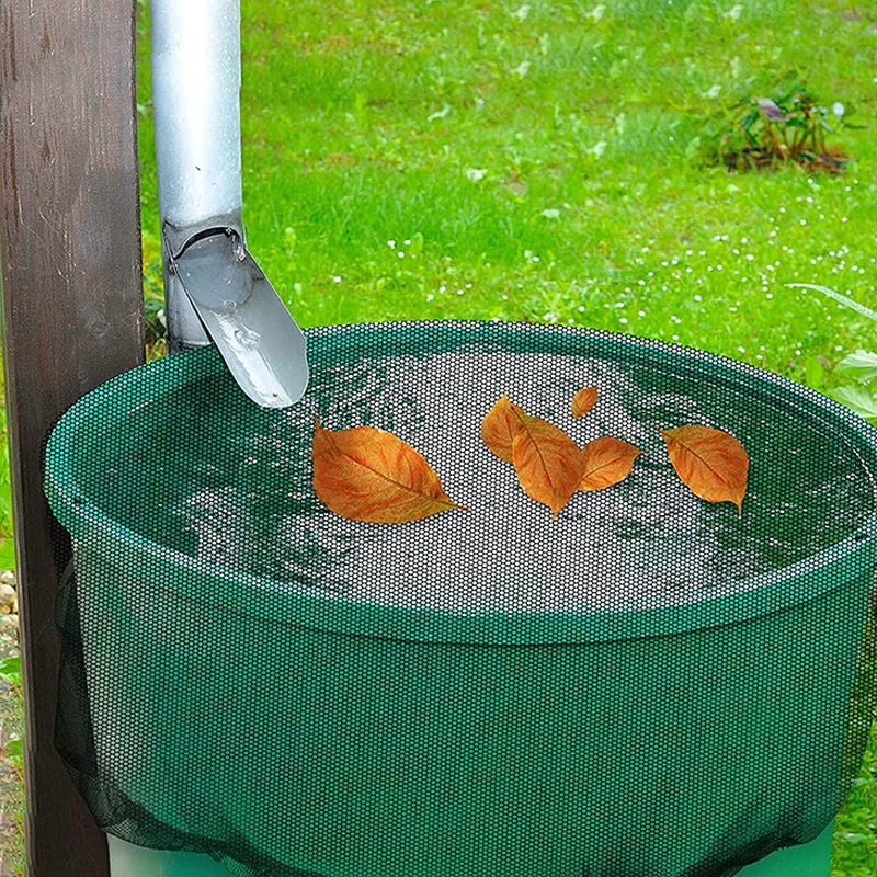 Mesh Cover Netting For Rain Barrels Netting Covers for Rain Buckets 4