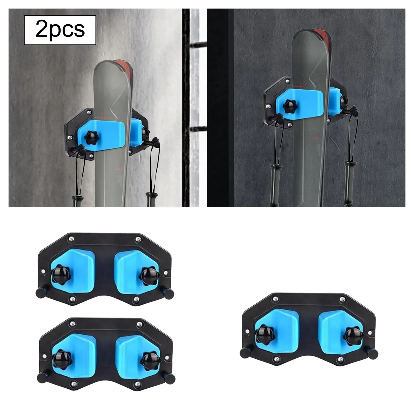 Настенная стойка для лыж, сноуборда, экономия места, настенная удобная настенная подставка, сноуборд, стеллаж для хранения лыж, квартиры, сноуборда, дома