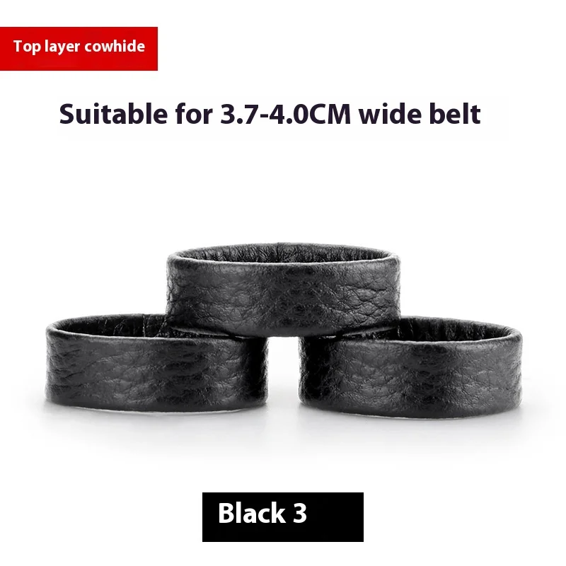 3.2-4.0 Cm Mannen Riem Borgring Automatische Riem Accessoires Echt Lederen Riem Houden Riem Accessoires Riem ring