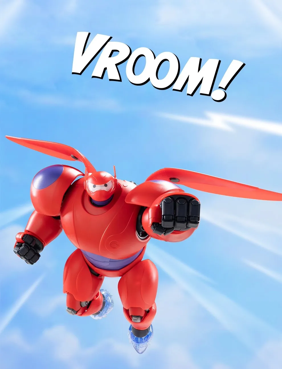العلامة التجارية الجديدة حقيقية Gong Big Hero 6 Baymax سلسلة تجميعها نموذج Baymax 18 سنتيمتر تجميعها عمل الشكل الصبي هدية