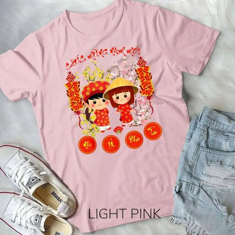 

Chuc Mung Nam Moi 2021 Tee Vietnamese Lunar New Year Gifts Unisex Youth T shirt