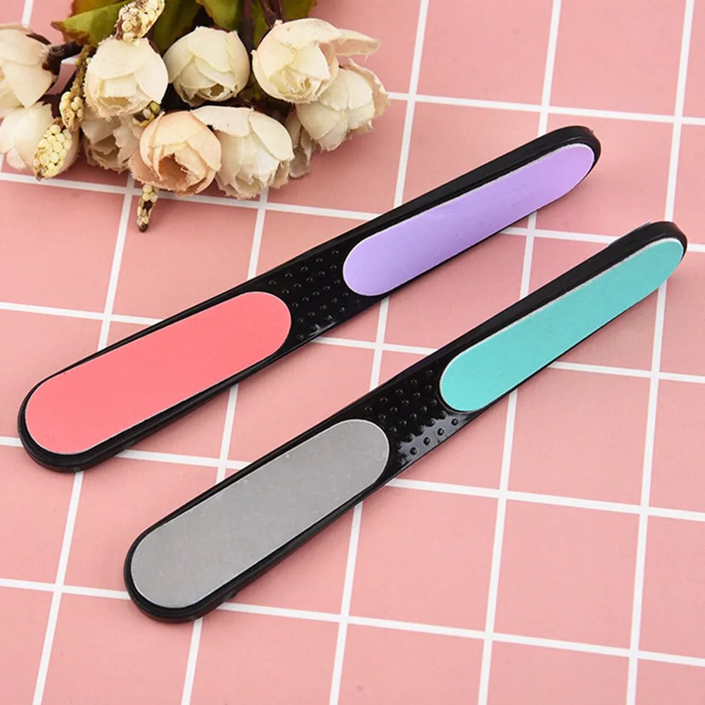 

10Pcs Multi-Function Four Sided Nail Files Smooth Polishing Grinding Tool for Natural False Nails Nail Extensions Manicure Art