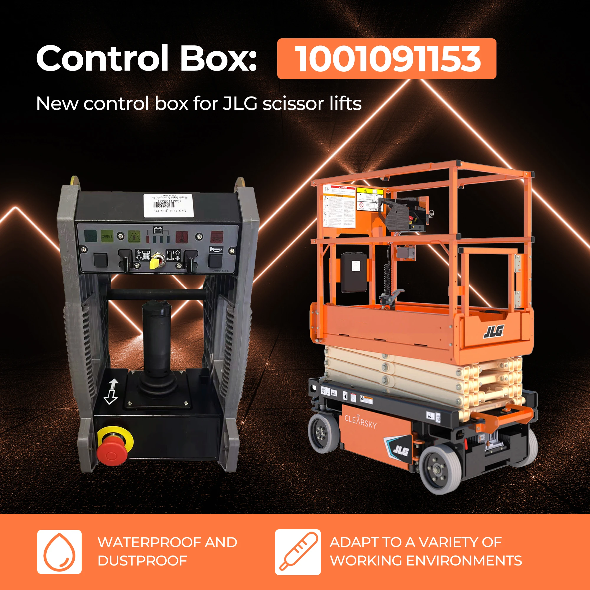 1001091153 0272778 Control Box fit JLG Scissor Lift 1230ES 1930ES 2030ES 2032ES