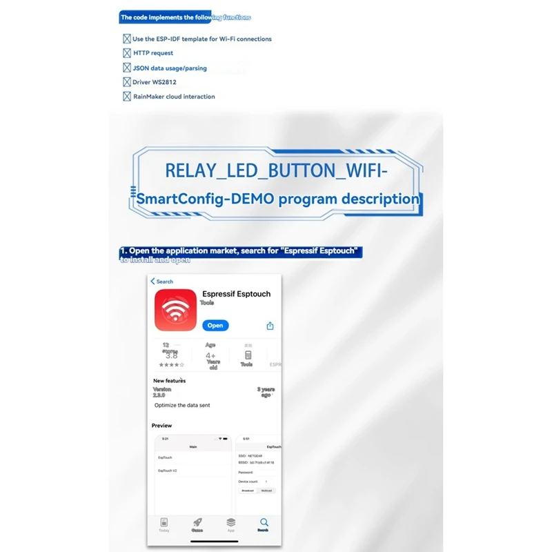 Modulo relè a 4 canali 30A DC7-28/5V Modulo relè WIFI Bluetooth Scheda di sviluppo ESP32-WROOM