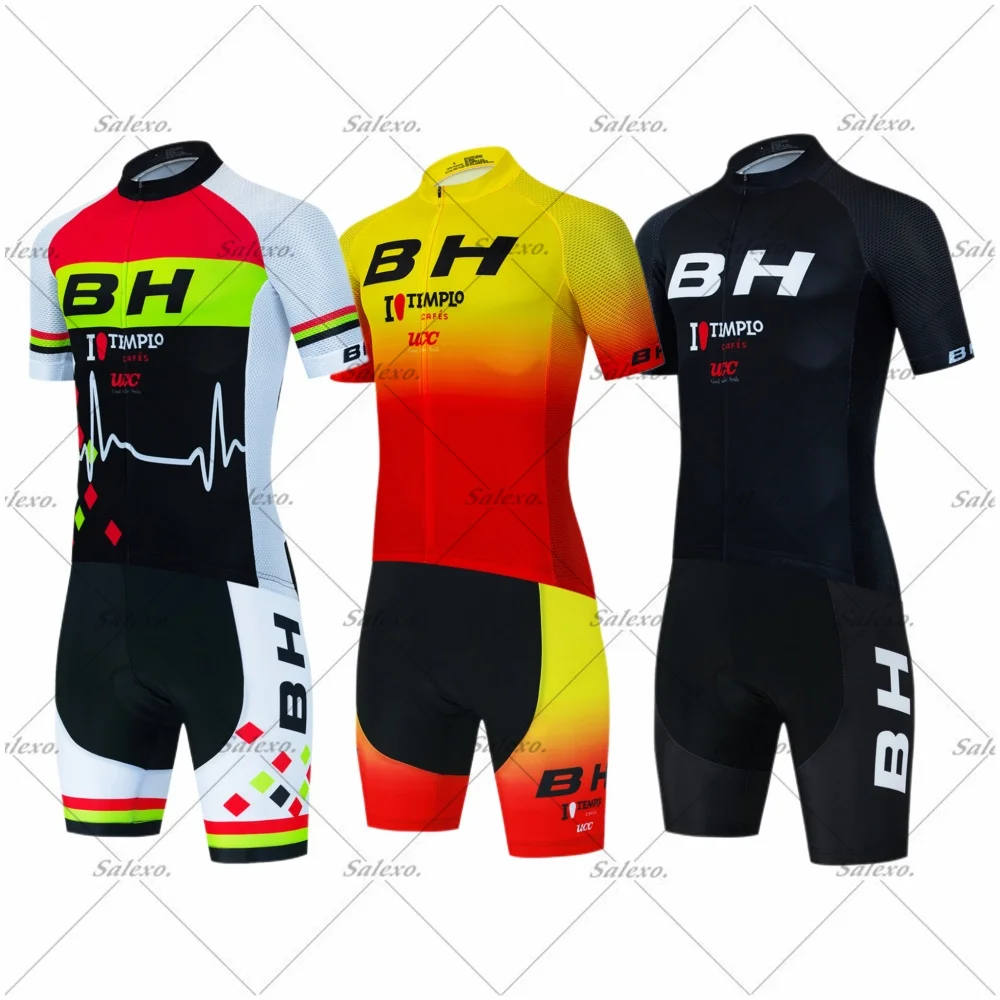 

Men's Summer LASER CUT BH Coloma TEAM Triathlon Short Sleeved Bodysuit Suit SHORT Cycling Jersey Clothing Maillot Ropa Ciclismo