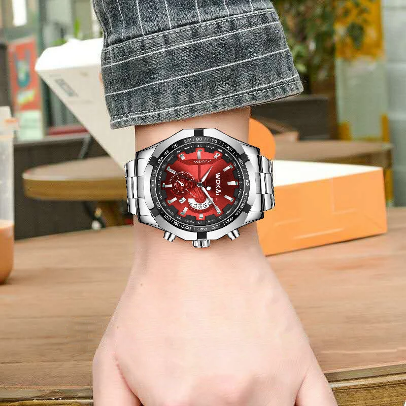 UTHAI CQ277 Business Man watch , calendars, quartz watches, and are the best choice for gift giving watches for man