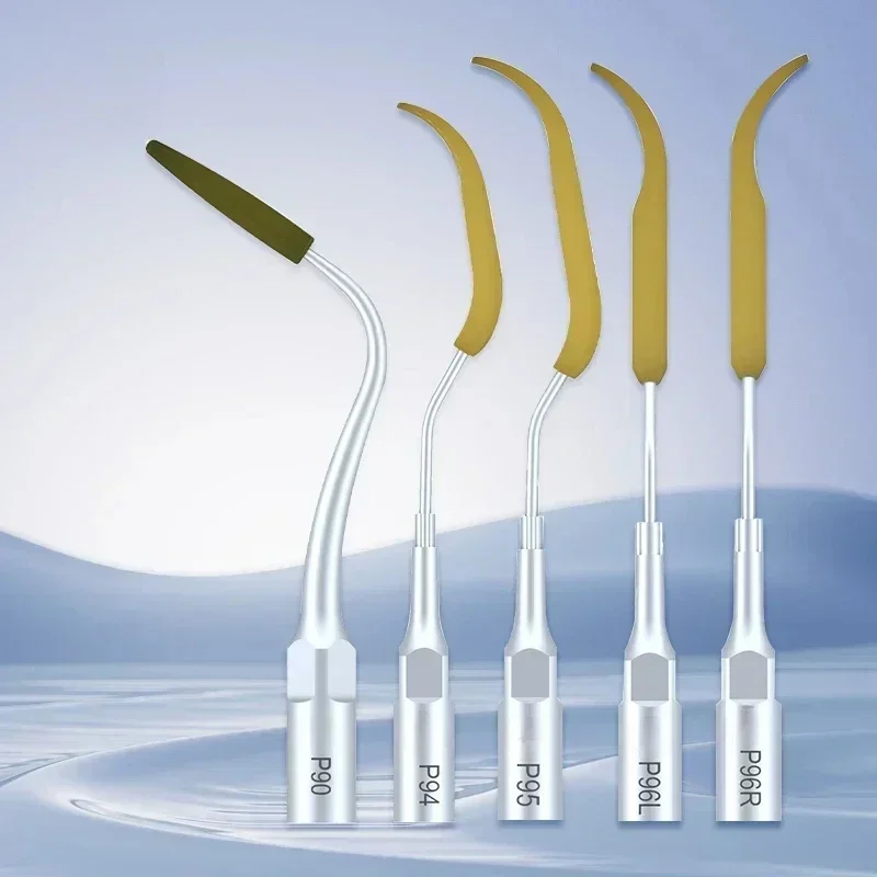 Scaling Tips Fit Refine EMS Mectron P90 P94 P95 P96L P96R Model Scaler Precise Debridement Compatible Inserts Dental Accessories