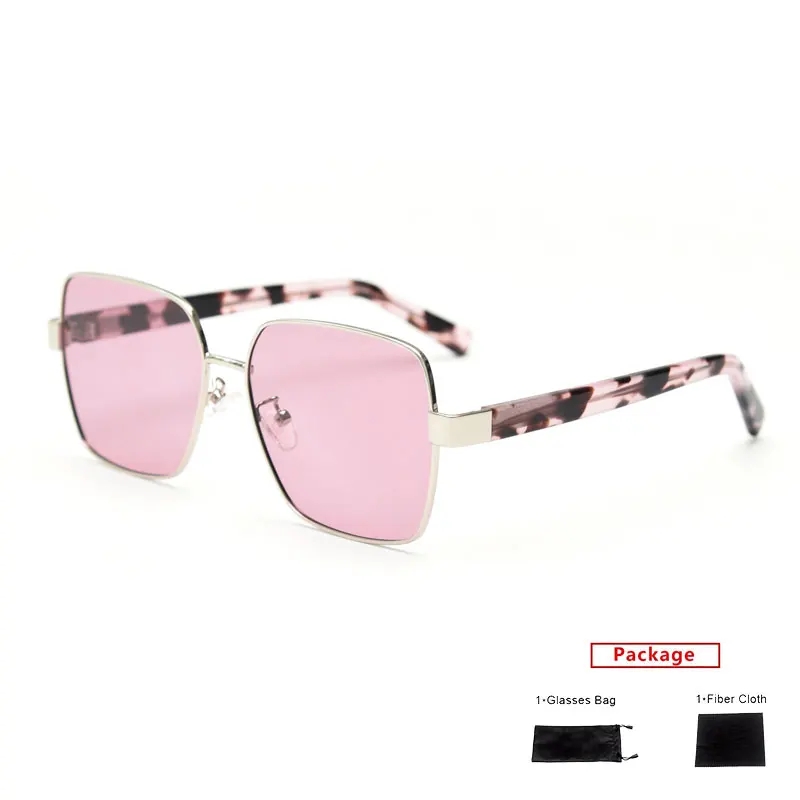mimiyou Polarized Square Sunglasses Men Acetate Upscale Punk Sunglasses Women Fashion Glasses Brand UV400 Eyeglasses Shades image 2