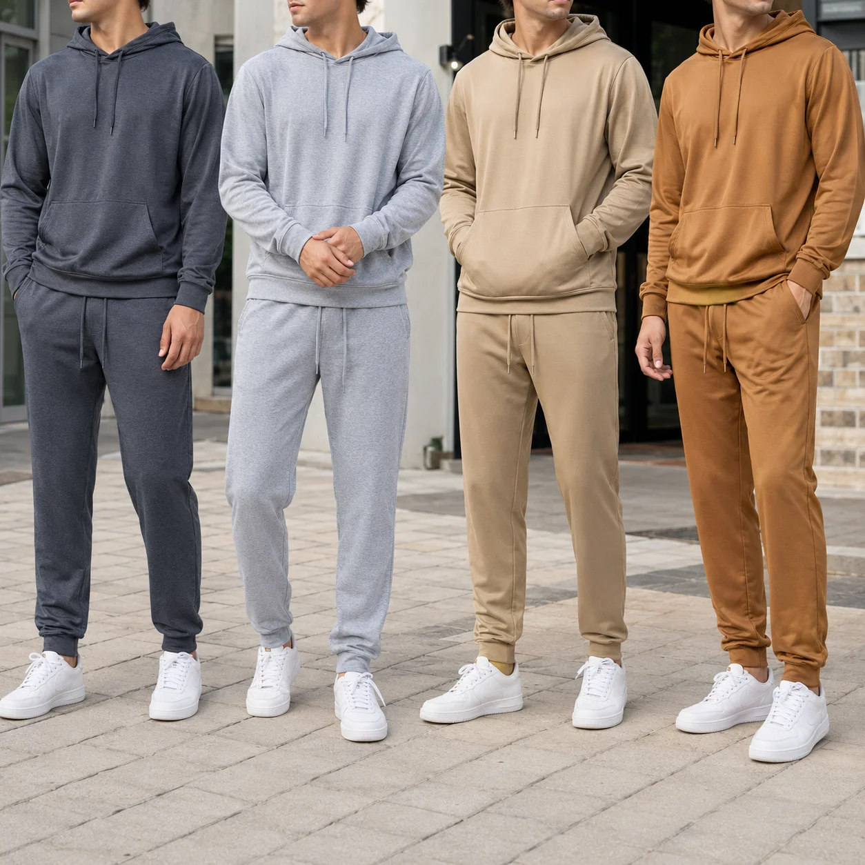 Winter Clothing Colors 2026 - 2026 남성 후드 조거 세트 9가지