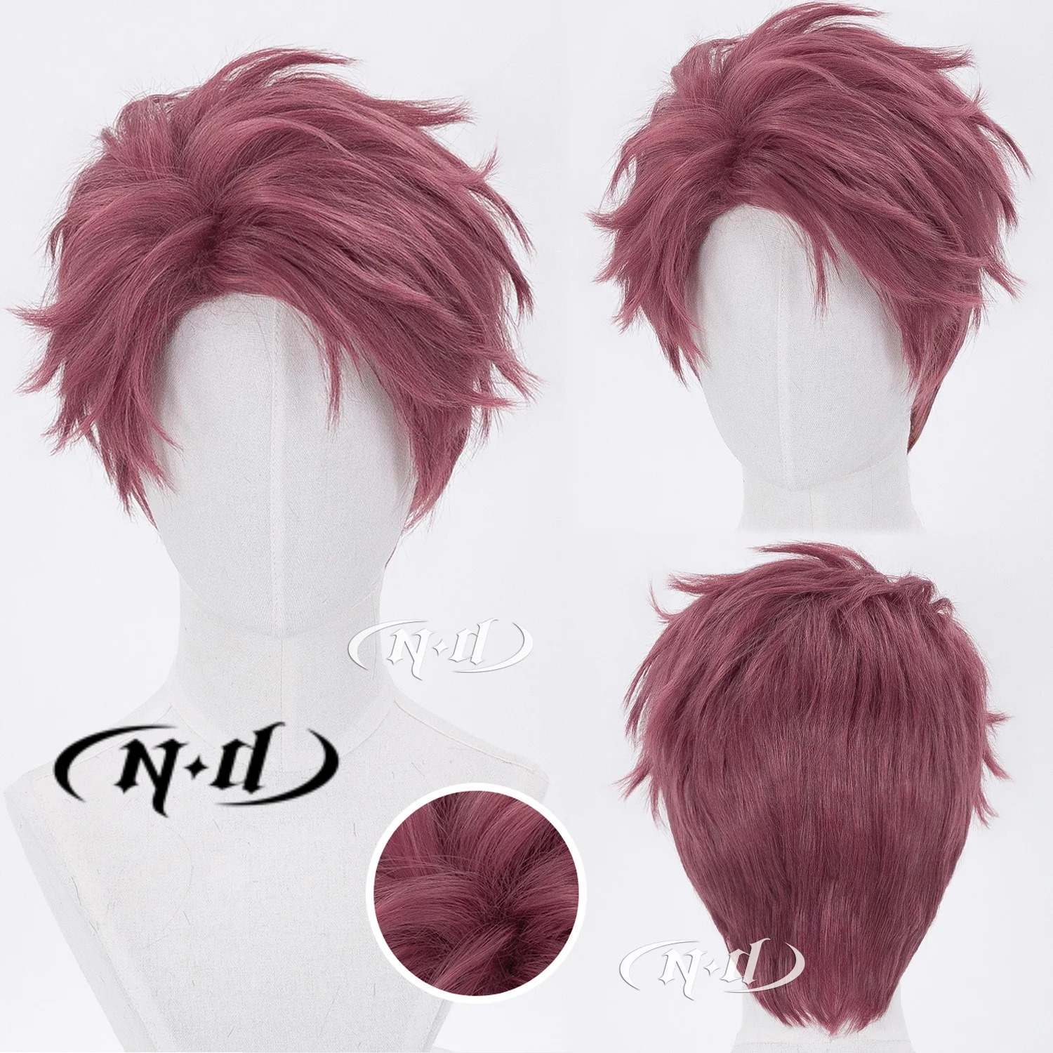 ND Brand Valko Ao yin Love and Deepspace  Cosplay Wigs Hair Hairpiece for Comic-con Cosplayer Halloween Costume Party Theme